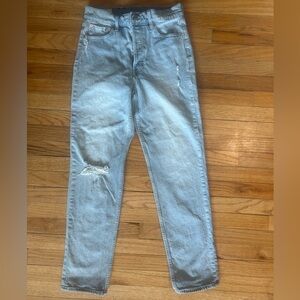 Gap High Rise Cheeky Straight Jeans